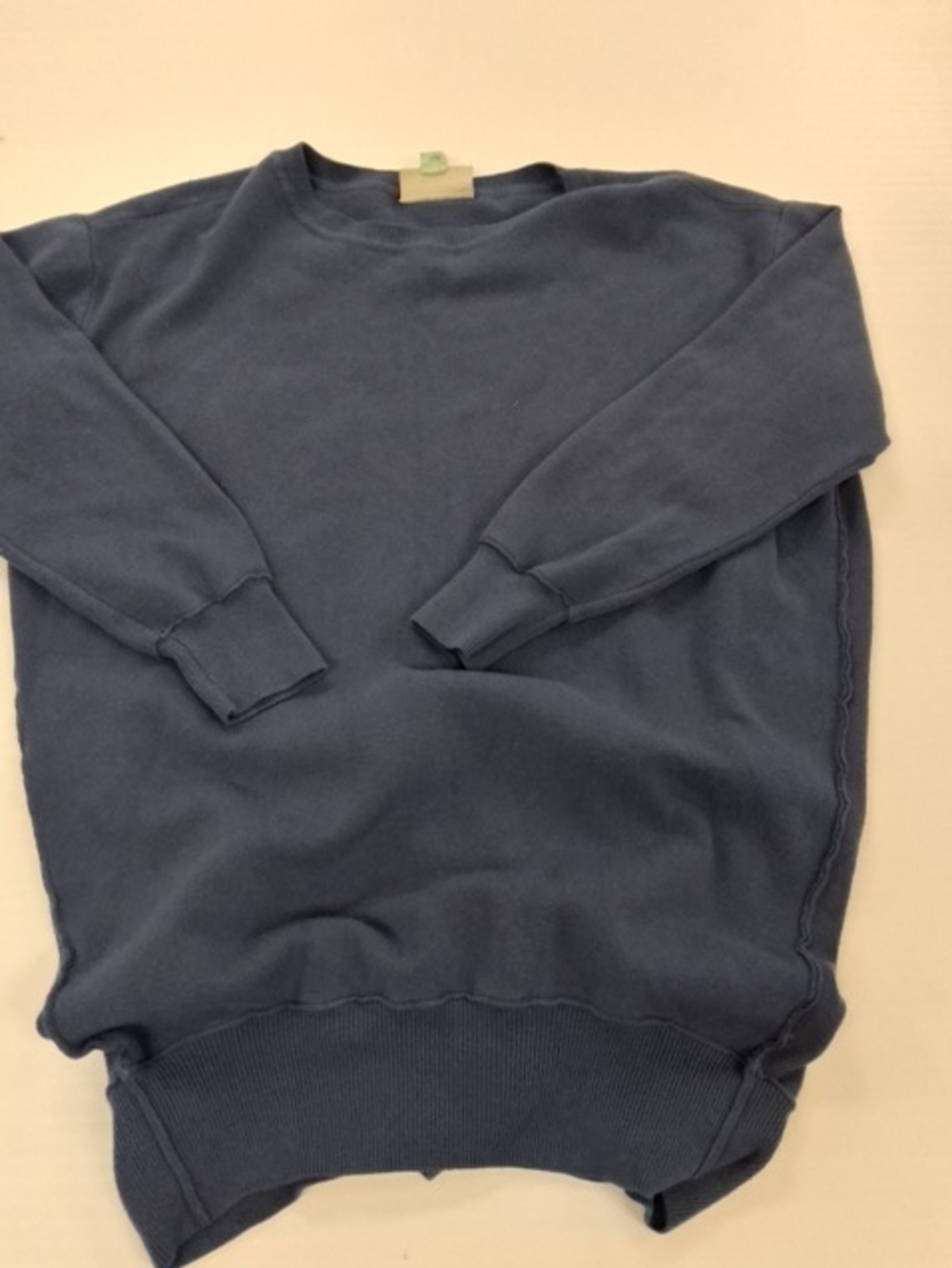 Saturday Sunday Anthropologie Crewneck Sweater in Navy Blue Size Medium